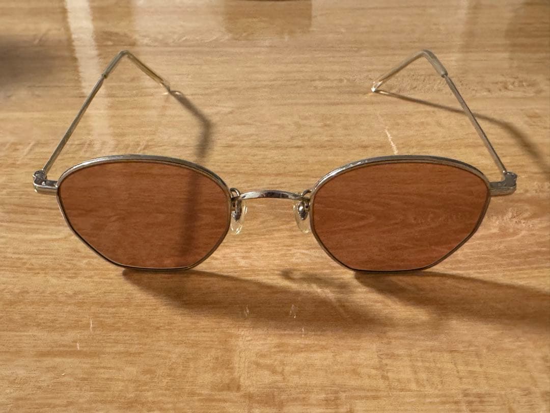 GLOBE SPECS シルバー ブラウンレンズ サングラス