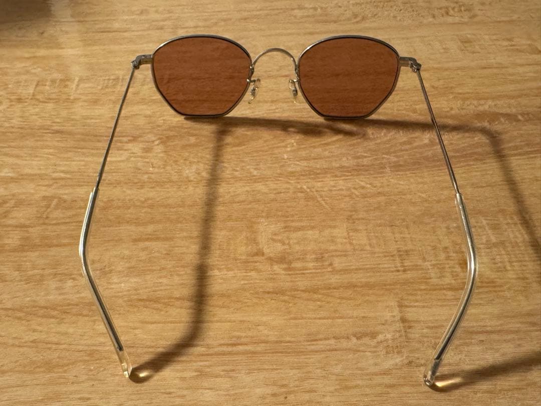 GLOBE SPECS シルバー ブラウンレンズ サングラス