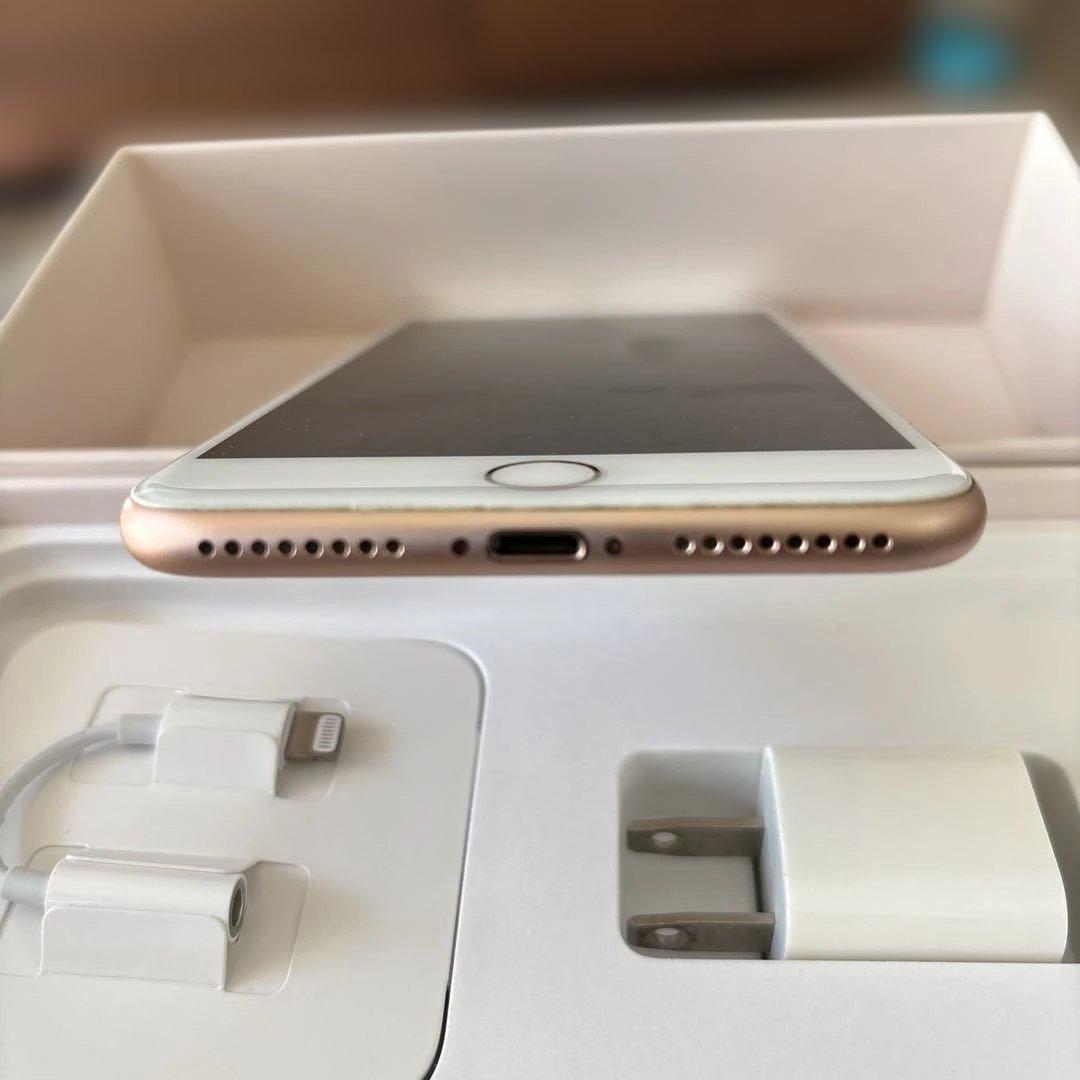 美品iPhone 8 Plus 256G ゴールド SIMロック解除済み