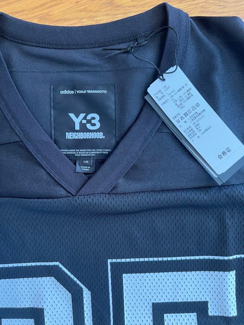 Y-3 NBHD FOOTBALL JERSEY 新品完売品Ｌサイズ