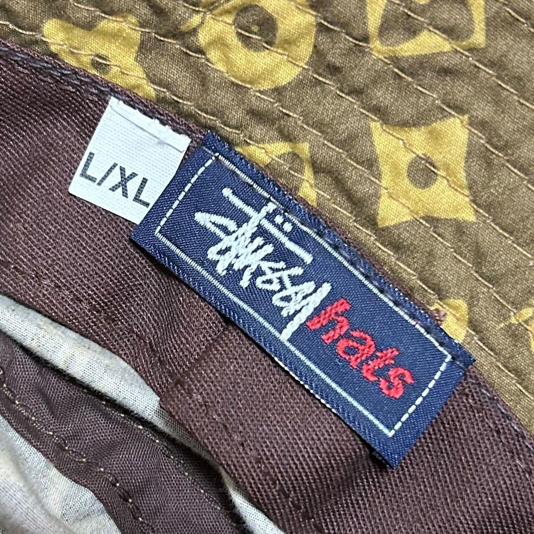 帽子 late 90's old stussy lv monogram hat