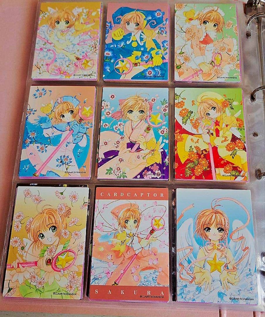 さくらカード編　カードキャプターさくら原作版トレカ118枚