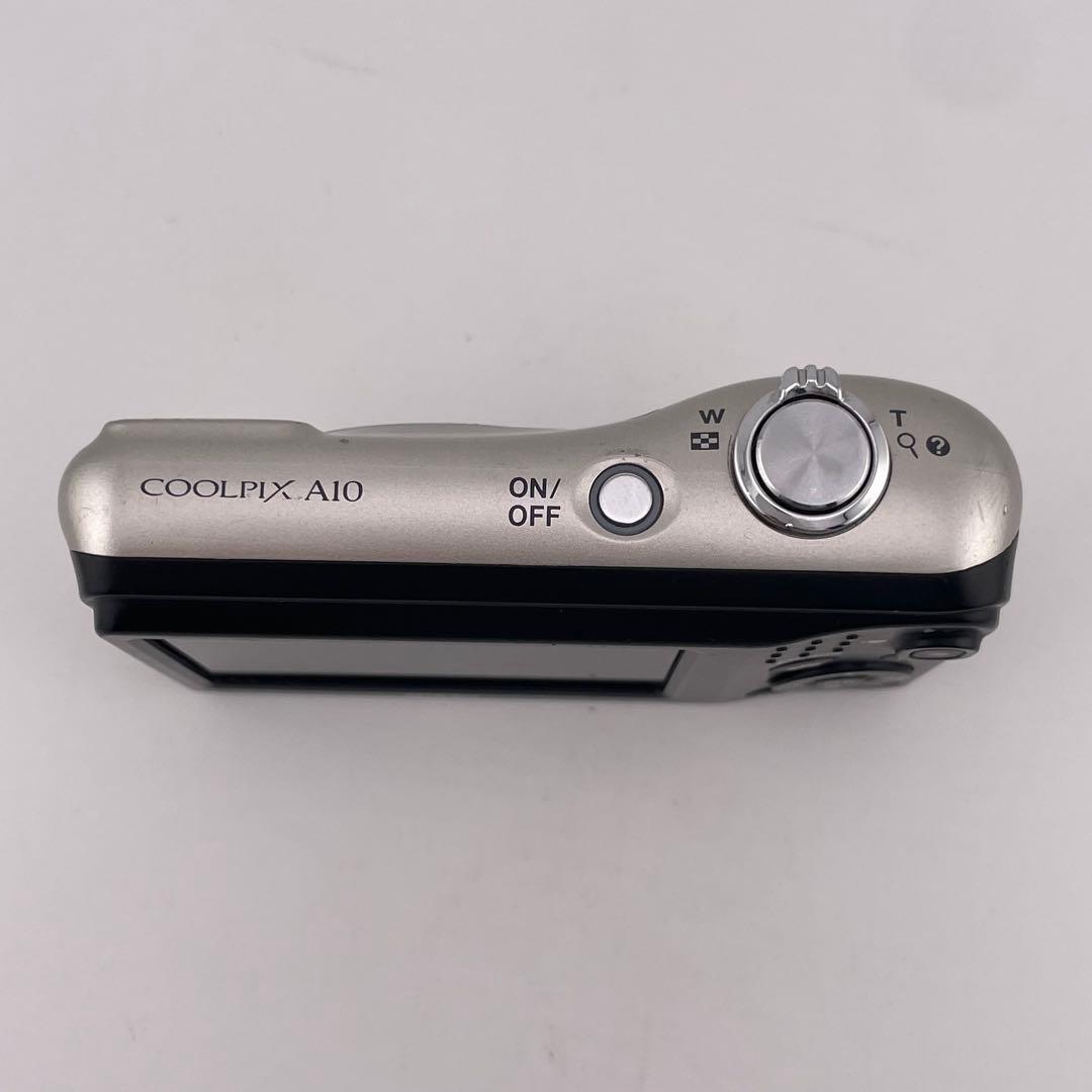 追加有り⭕️乾電池式【動作確認済】Nikon COOLPIX A10　シルバー