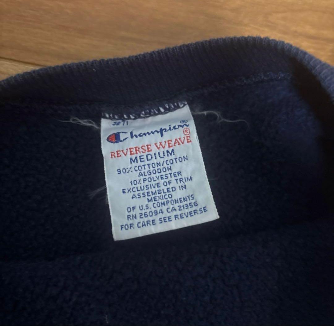 チャンピオンリバースウィーブ Champion Iowa 28スウェットネイビー