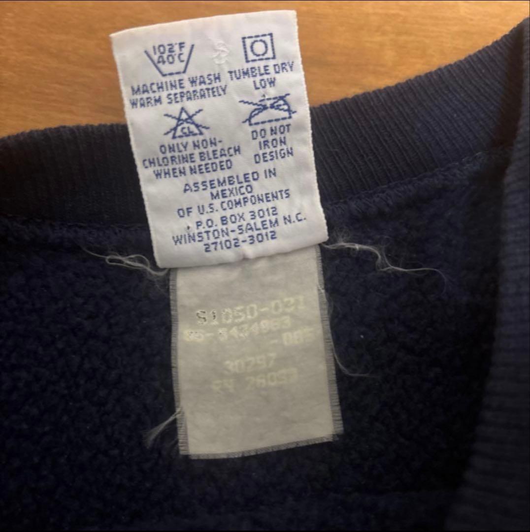 チャンピオンリバースウィーブ Champion Iowa 28スウェットネイビー