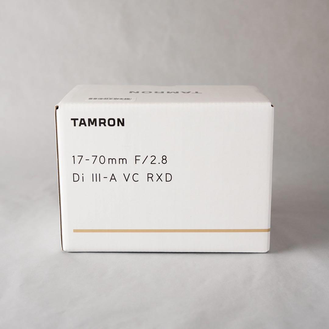 TAMRON 17-70mm F2.8 ソニーEマウント