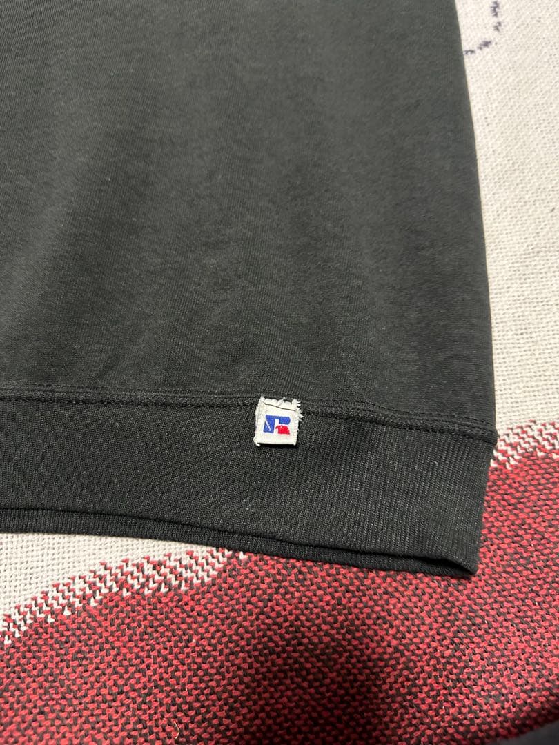 90s usa製 Russell athletic 無地スウェット　ブラック