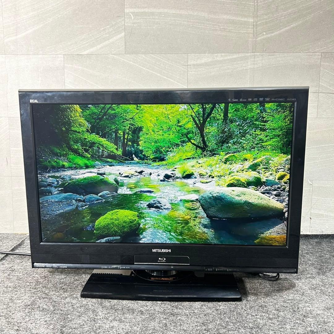 三菱電機 液晶テレビ 32インチ REAL Blu-Ray内蔵 d4776