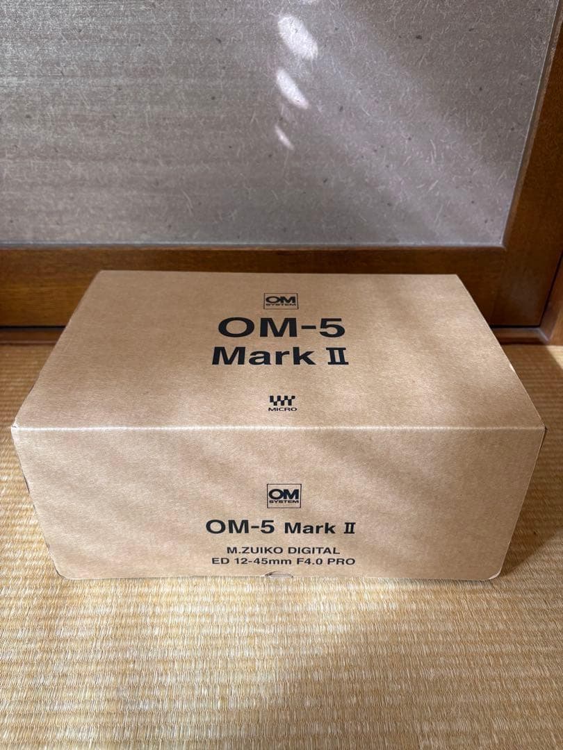 【即納 新品】OM-5 Mark II サンドベージュ 12-45mm F4.0