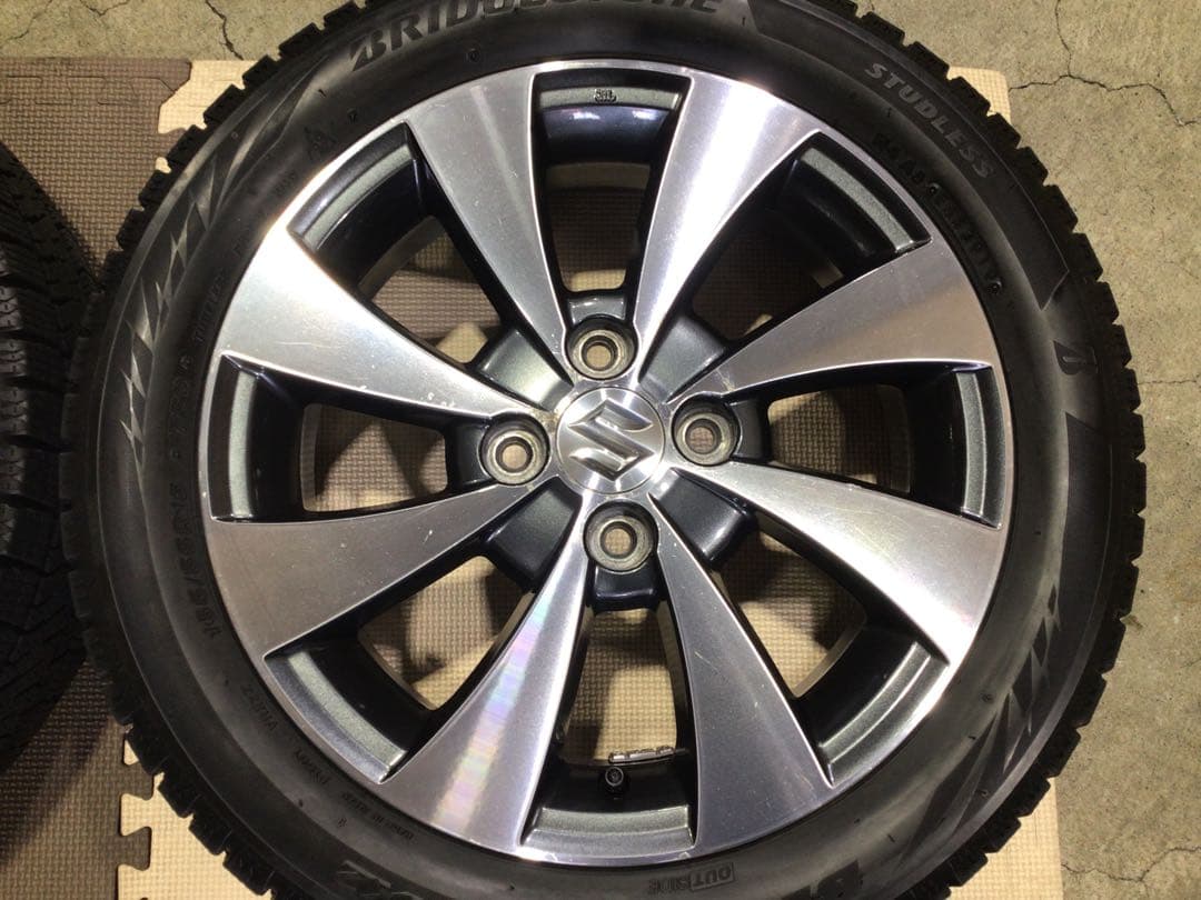 激安 スズキ 純正 165/55R15 VRX2 スタッドレス 4本 送料込み