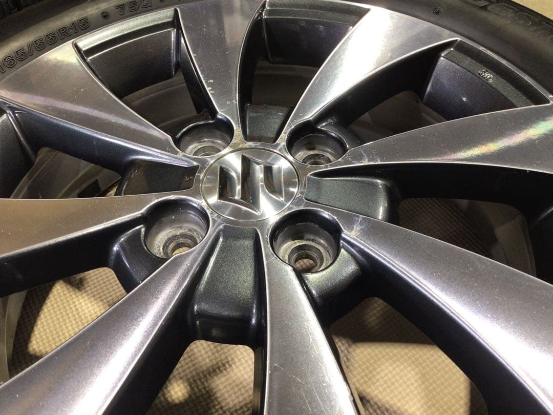 激安 スズキ 純正 165/55R15 VRX2 スタッドレス 4本 送料込み