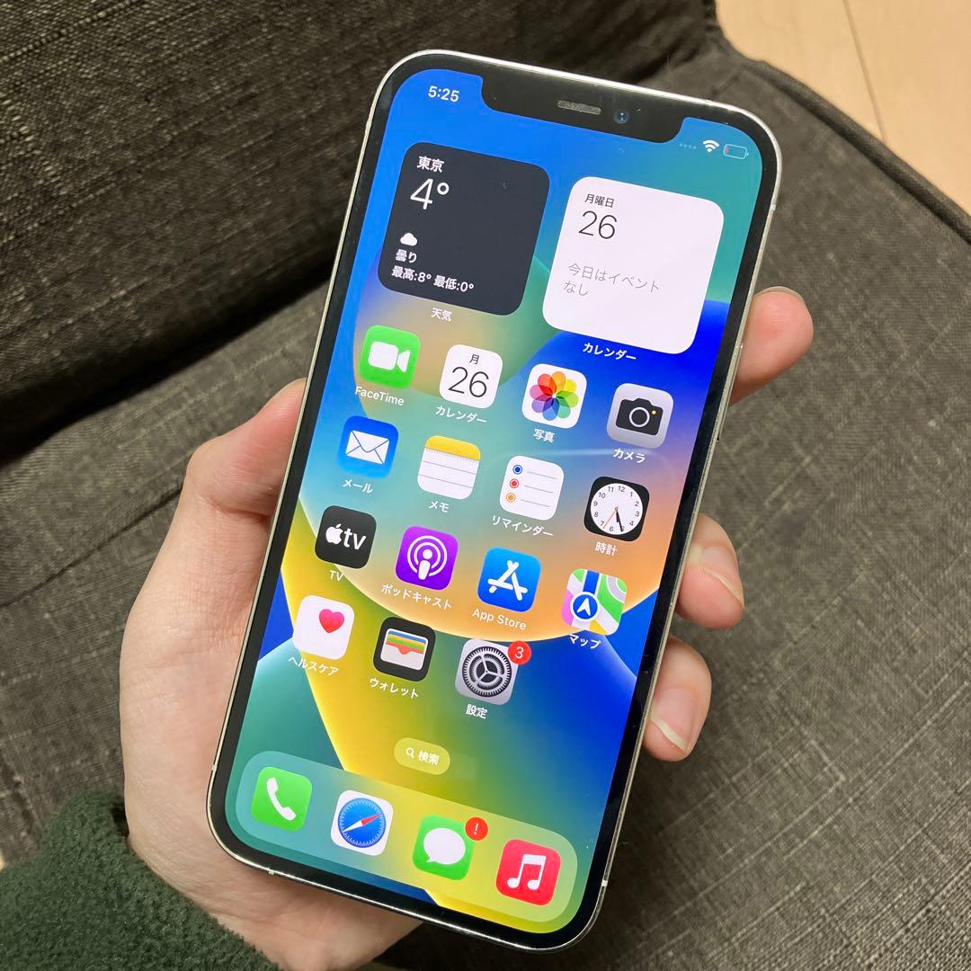 液晶傷なし iPhone 12 Pro 256GB simフリー