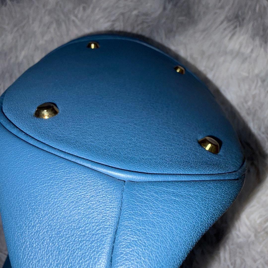 【濱野皮革工藝】皇室御用達 美品 本革 ハンドバッグ 肩掛けOKバッグ 日本製