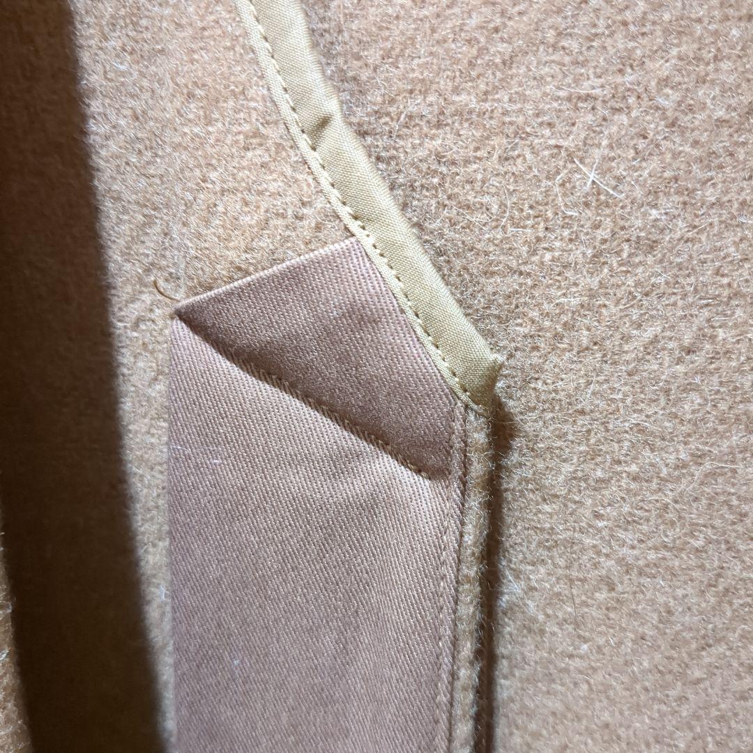 mizutama ダントン キャメル ウールモッサ ロングコート