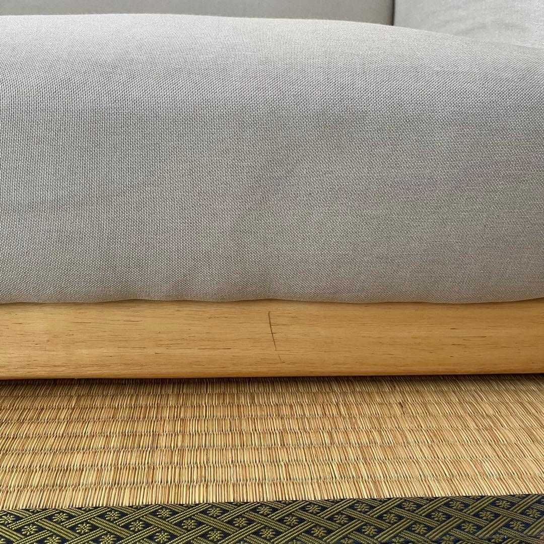 【明日処分のため最終値下げ】二人掛けソファ／コンパクトサイズ（幅130cm）