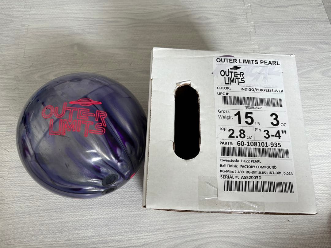 ラディカル　アウターリミッツパール　15ポンド