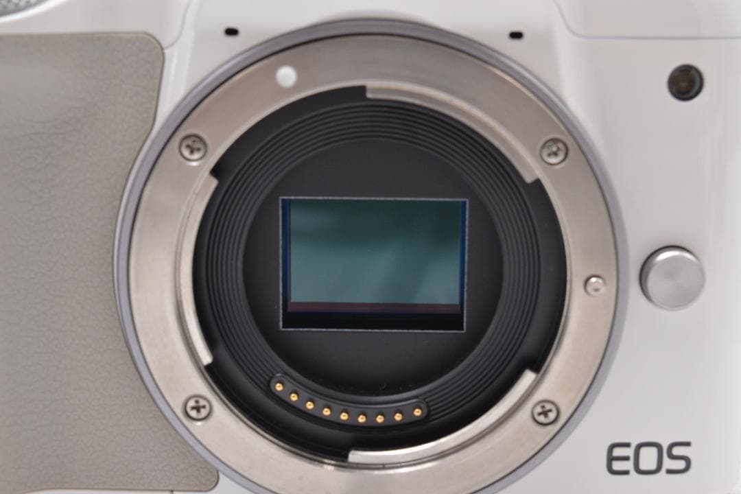 ■ 美品 ■ キャノン　Canon EOS Kiss M ホワイトレンズキット