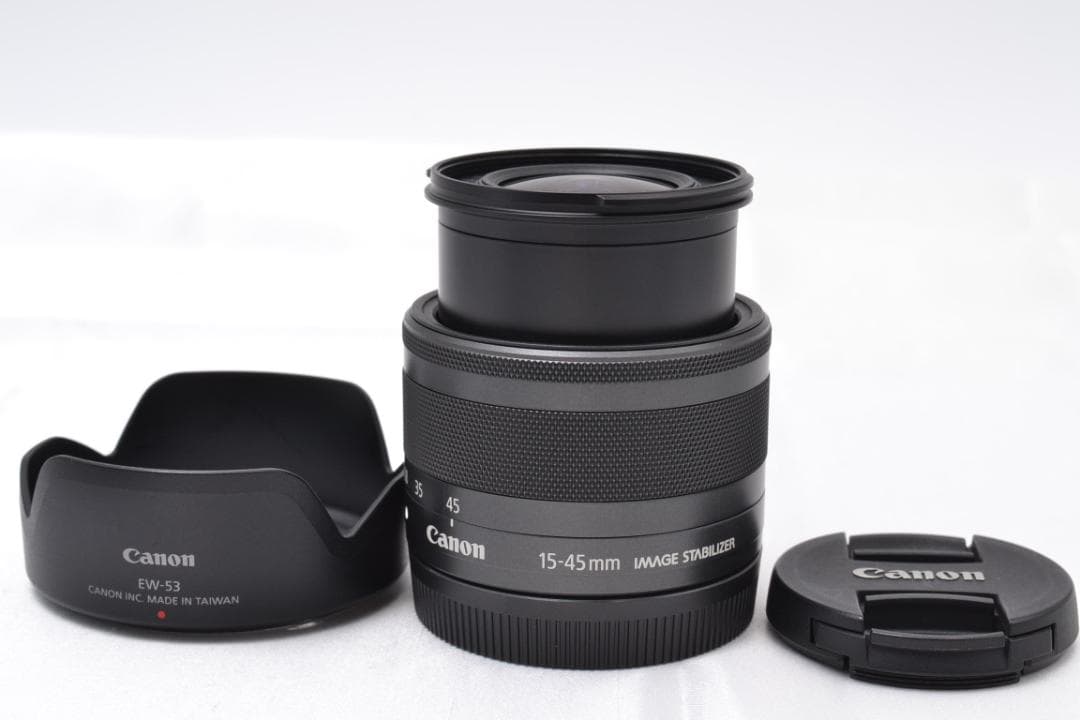 ■ 美品 ■ キャノン　Canon EOS Kiss M ホワイトレンズキット