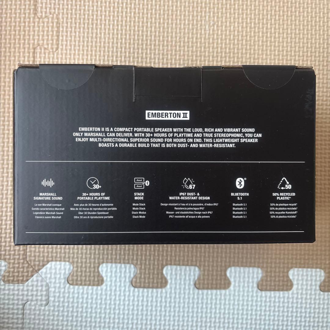 マーシャル　Marshall ワイヤレススピーカー Emberton II