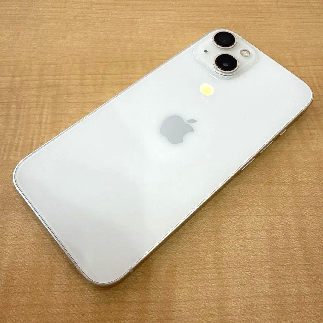 【美品】iPhone 13 スターライト 128GB SIMフリー