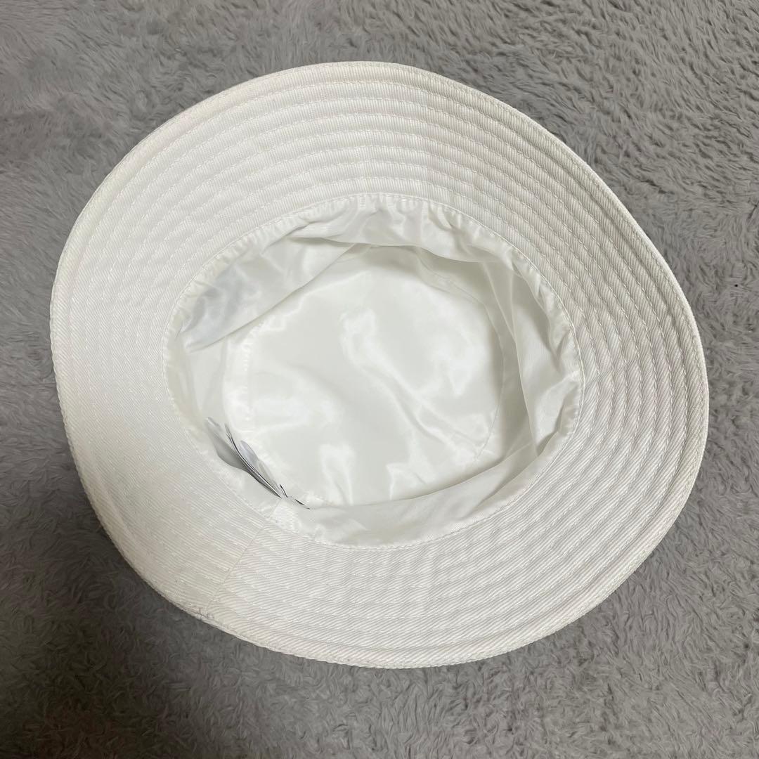 miu miu バケットハット バケハ S ホワイト