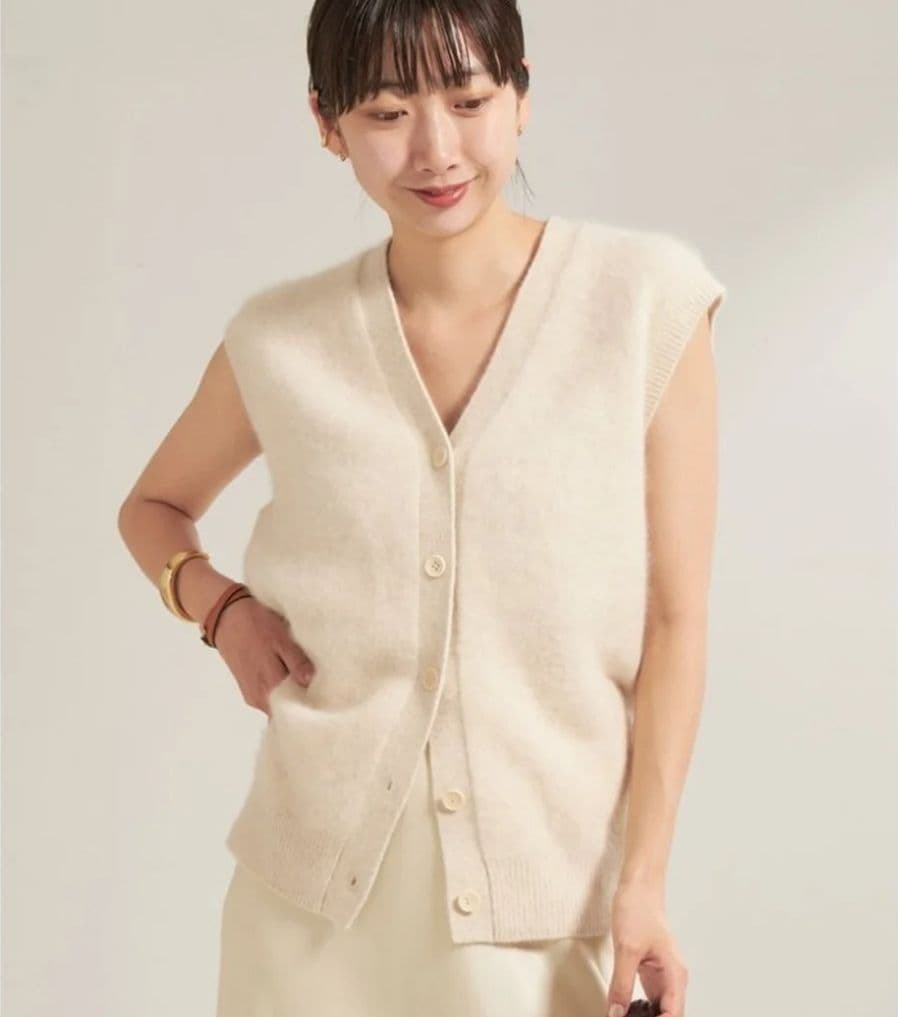 未使用タグ付き◆Plage◆Fur ベスト◆プラージュ