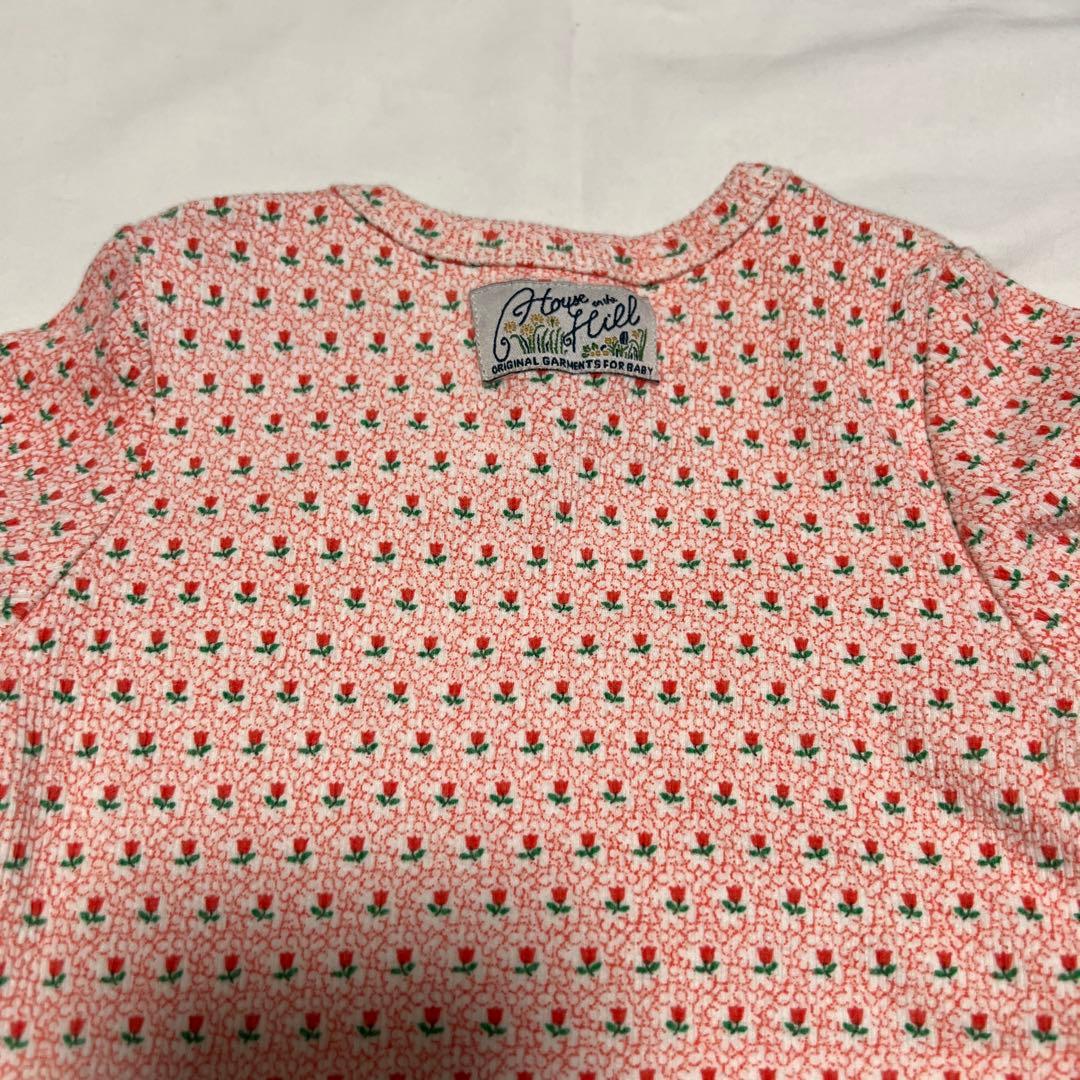 house on the hill ロンパース　ボンネット　セット