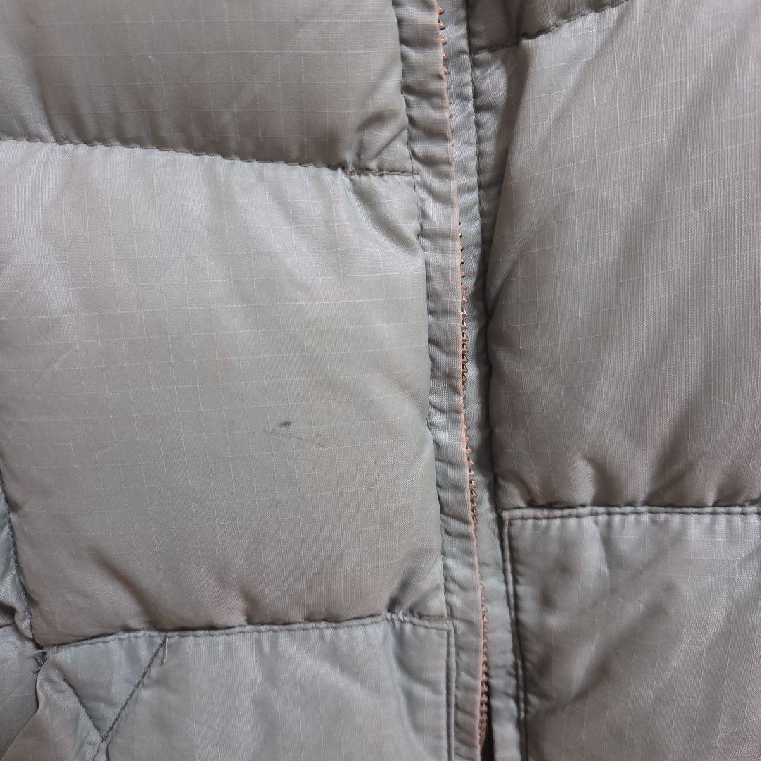 Eddie Bauer グリーン ダウンベスト　黒タグビンテージ