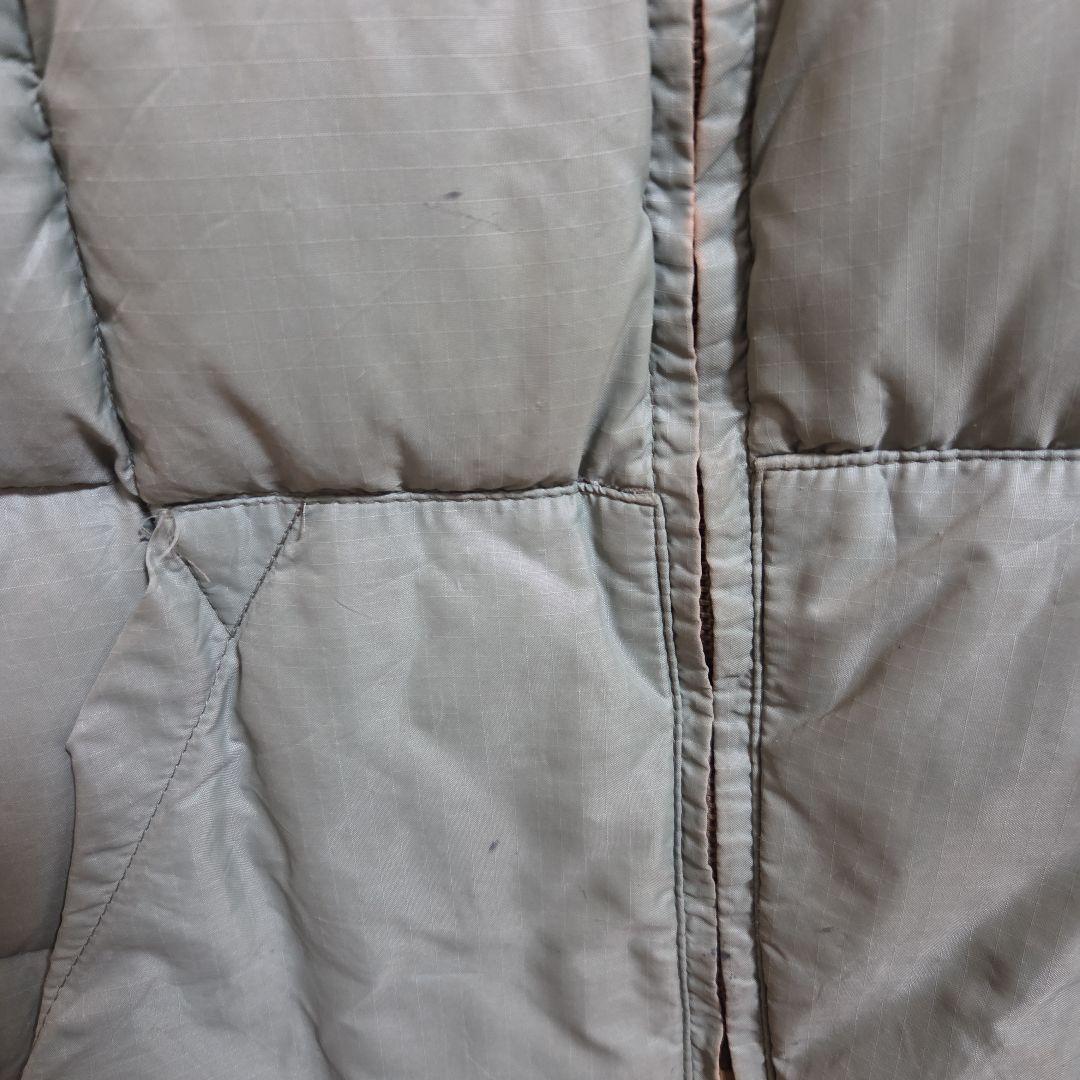 Eddie Bauer グリーン ダウンベスト　黒タグビンテージ