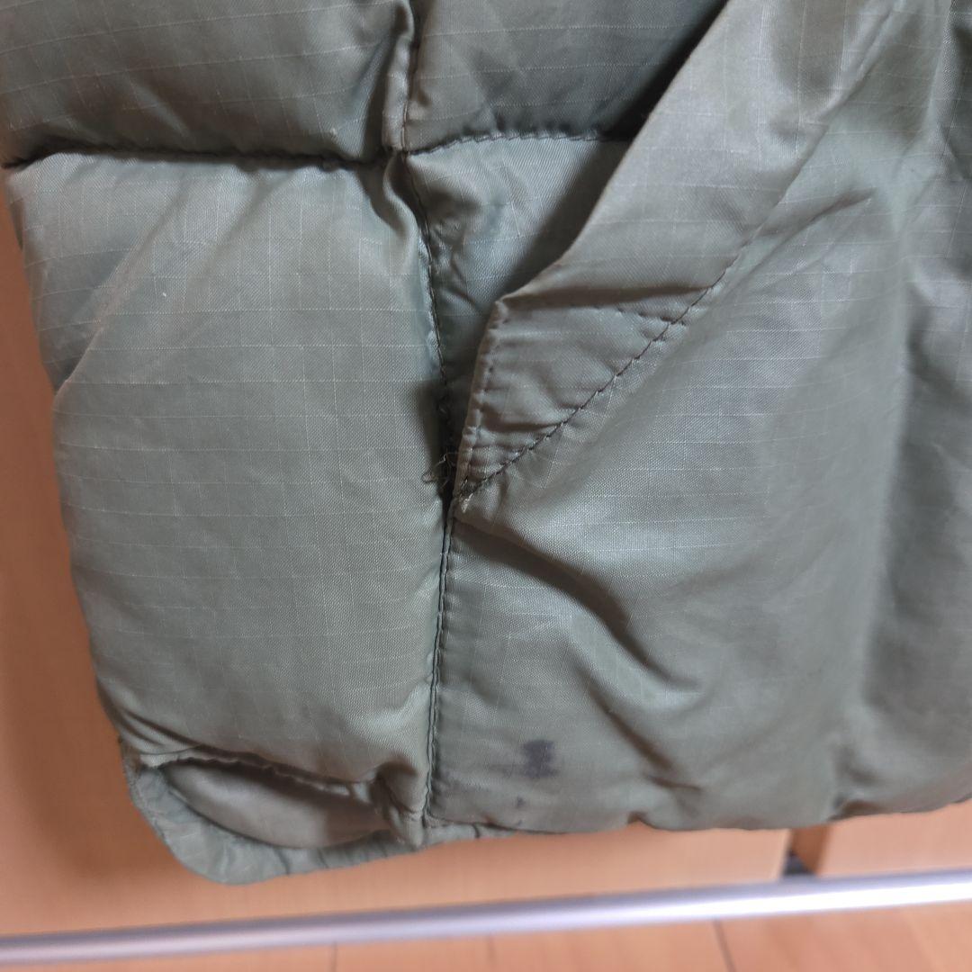 Eddie Bauer グリーン ダウンベスト　黒タグビンテージ