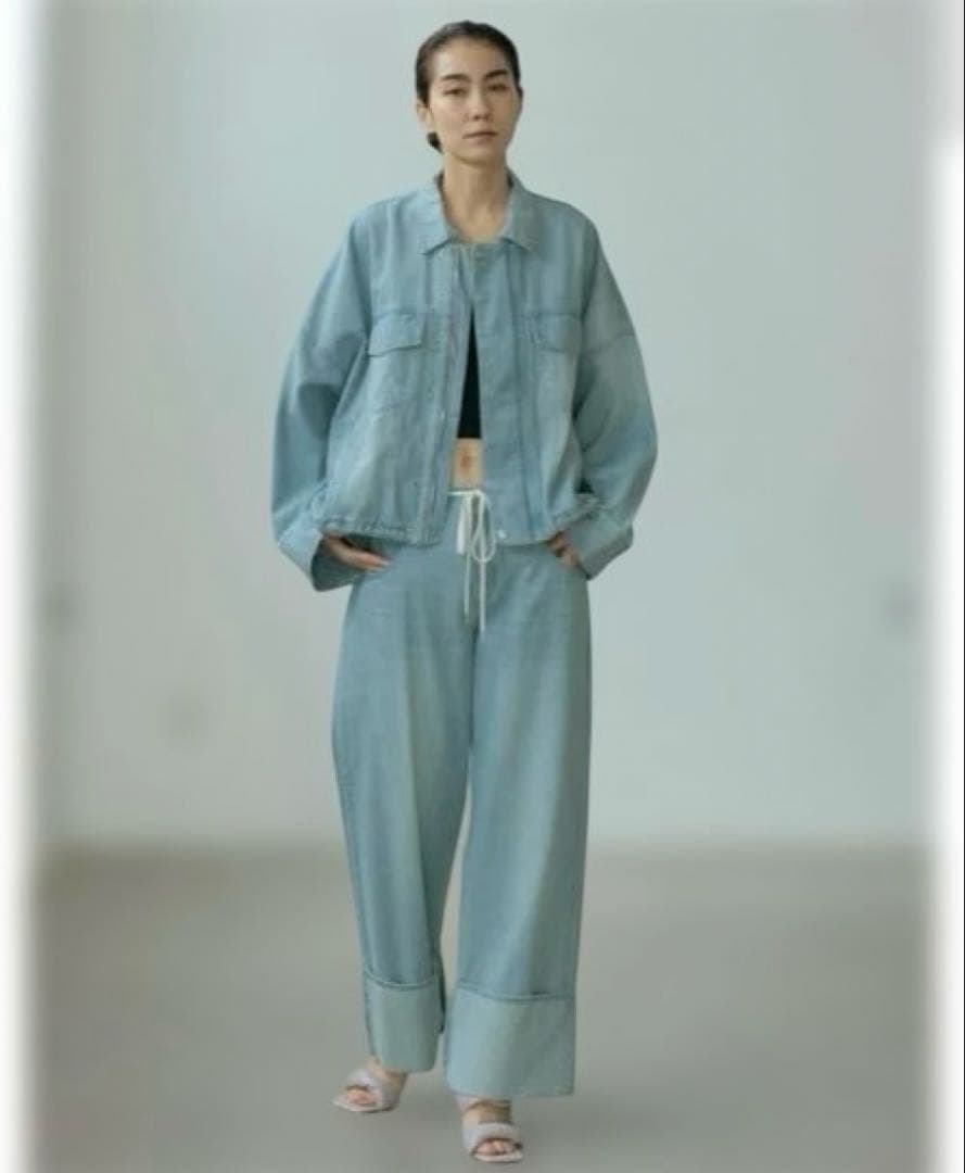 新品！スコットクラブ　awahi ソフトデニムブルゾン　25000円ヤマダヤ