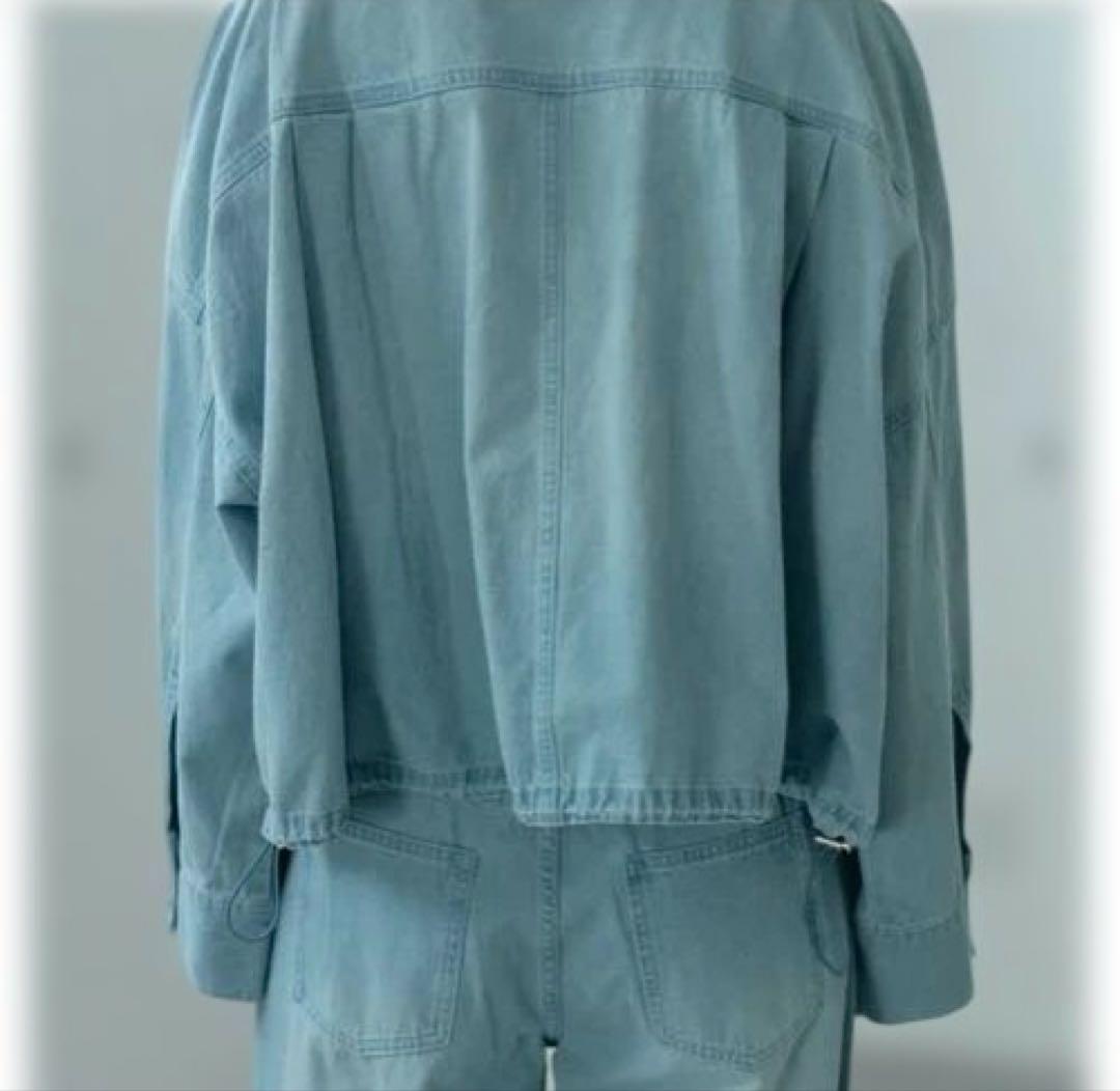 新品！スコットクラブ　awahi ソフトデニムブルゾン　25000円ヤマダヤ