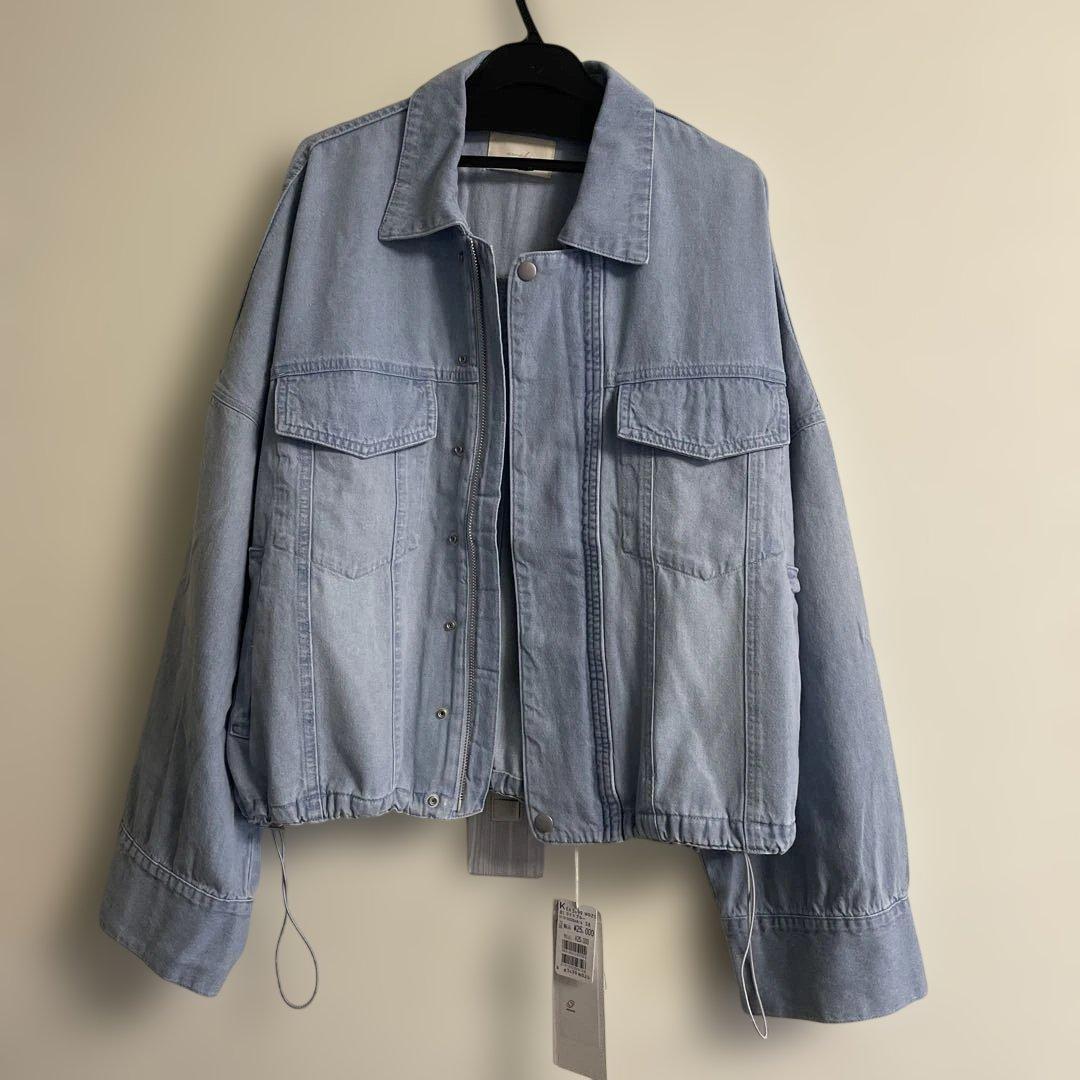 新品！スコットクラブ　awahi ソフトデニムブルゾン　25000円ヤマダヤ