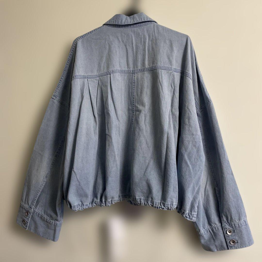 新品！スコットクラブ　awahi ソフトデニムブルゾン　25000円ヤマダヤ