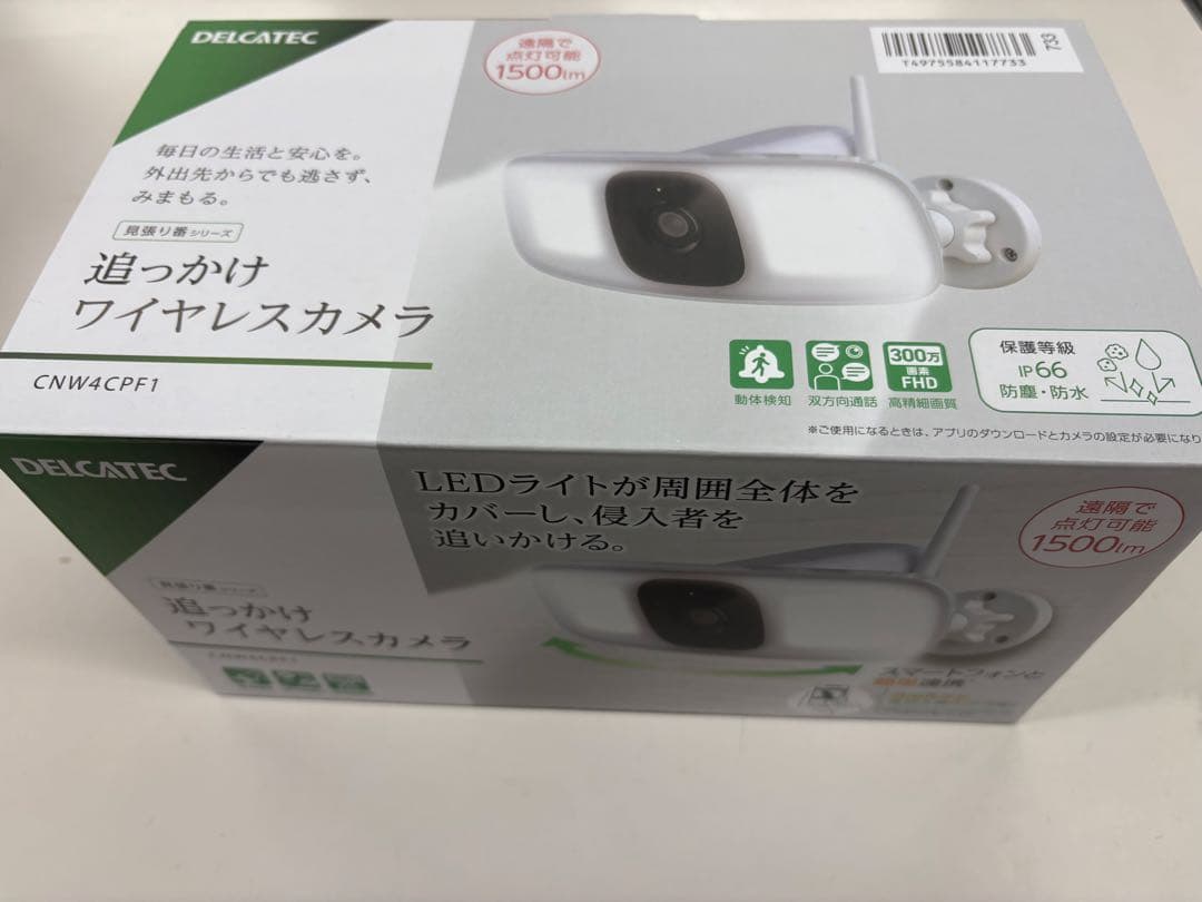 DELCATEC ワイヤレスカメラ CNW4CPF1