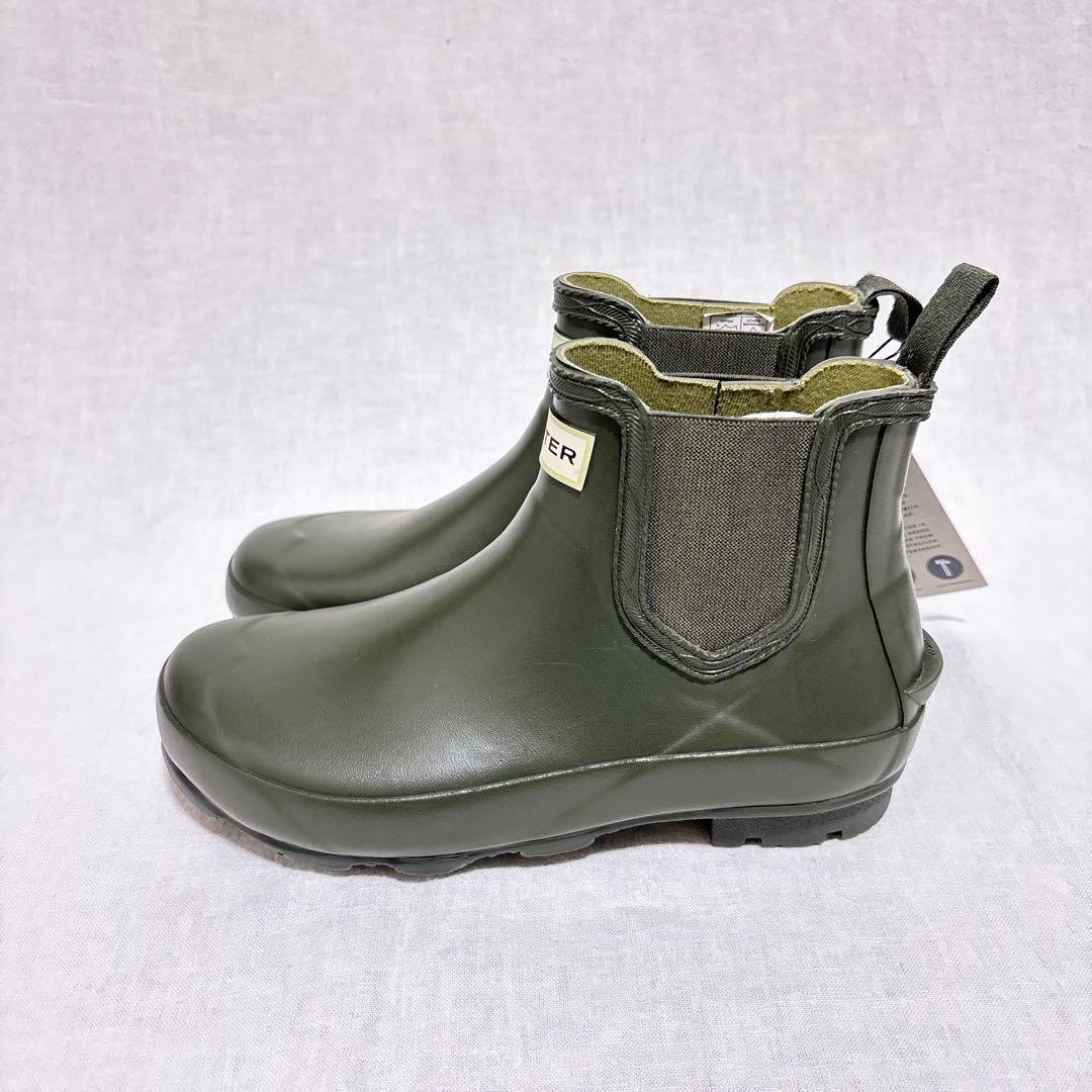 【未使用】ハンター　レインブーツ　CHELSEA チェルシー　24.5〜25.5