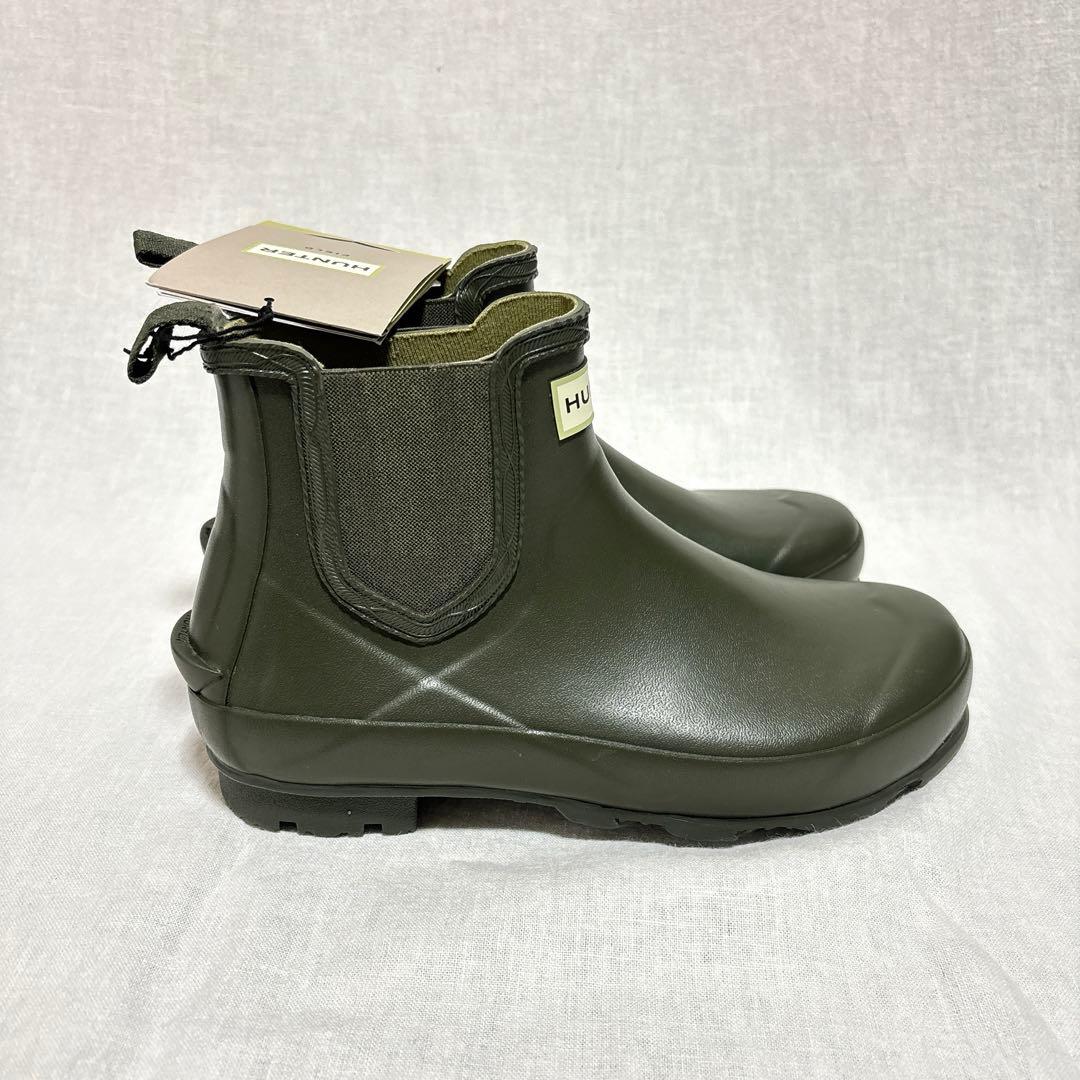 【未使用】ハンター　レインブーツ　CHELSEA チェルシー　24.5〜25.5