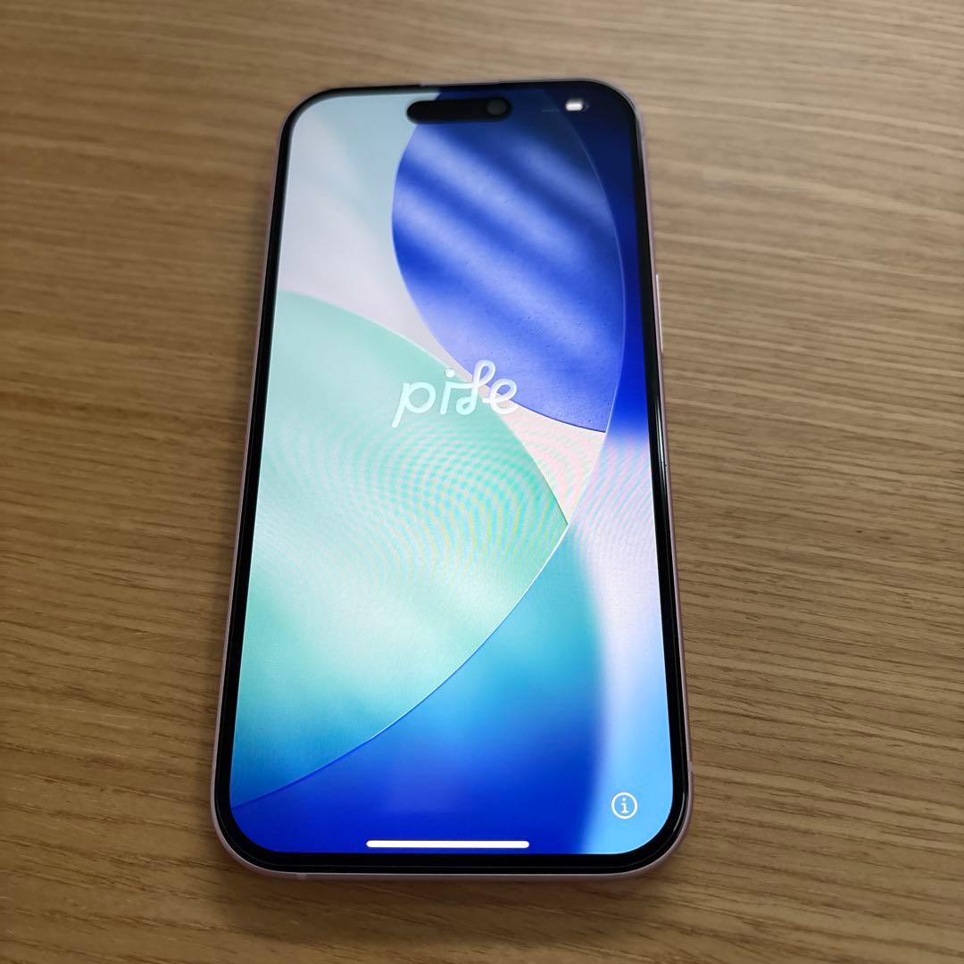 美品 iPhone15 128GB SIMフリー ※バッテリー劣化あり