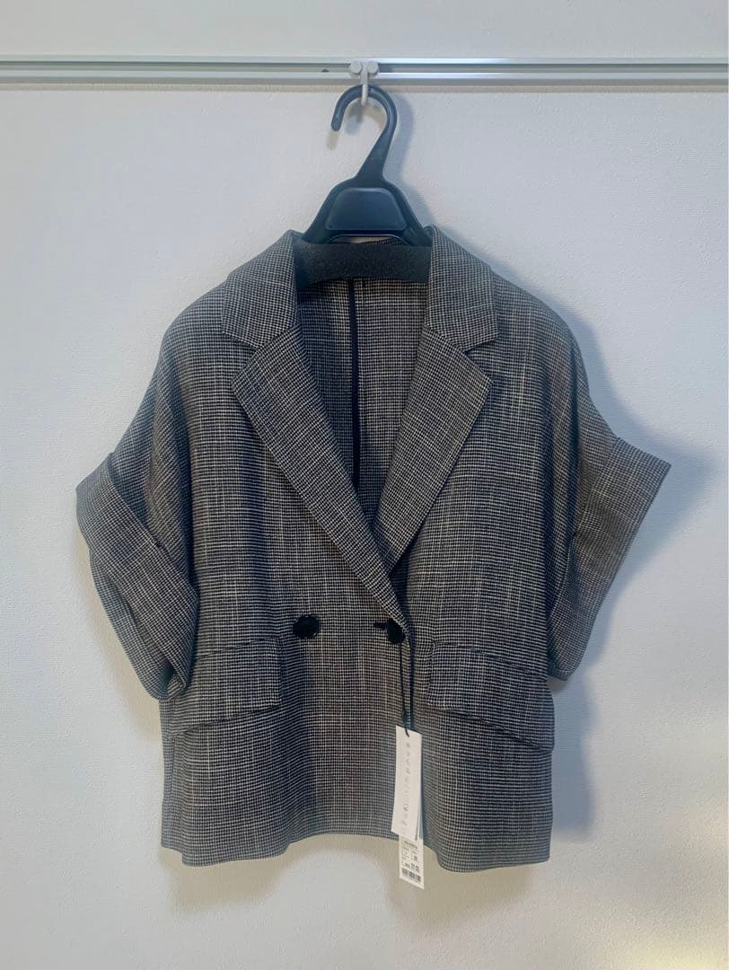 LOUNIE ハーフスリーブカラミジャケット