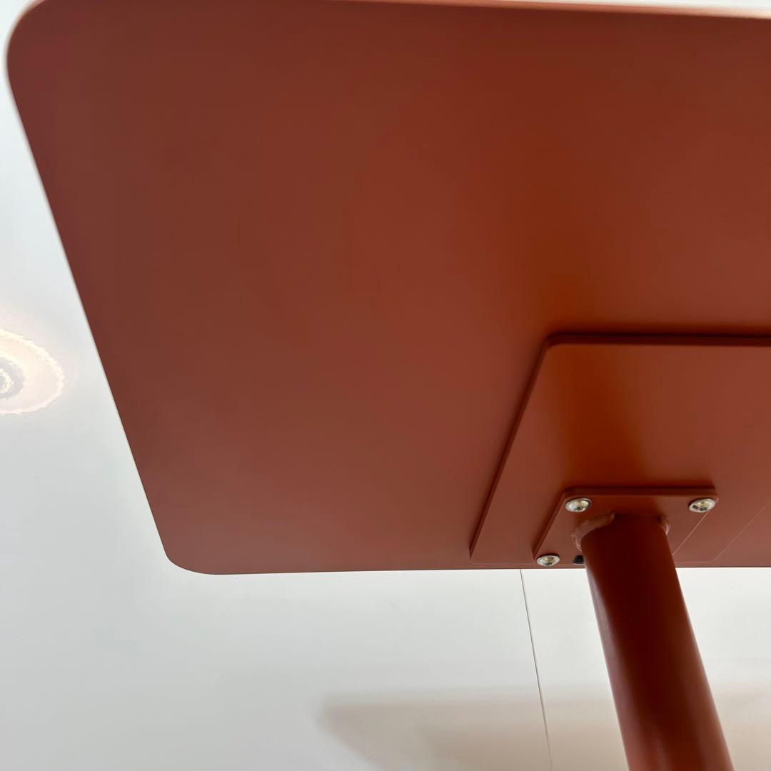 KANADEMONO 昇降式サイドテーブル　テラコッタ