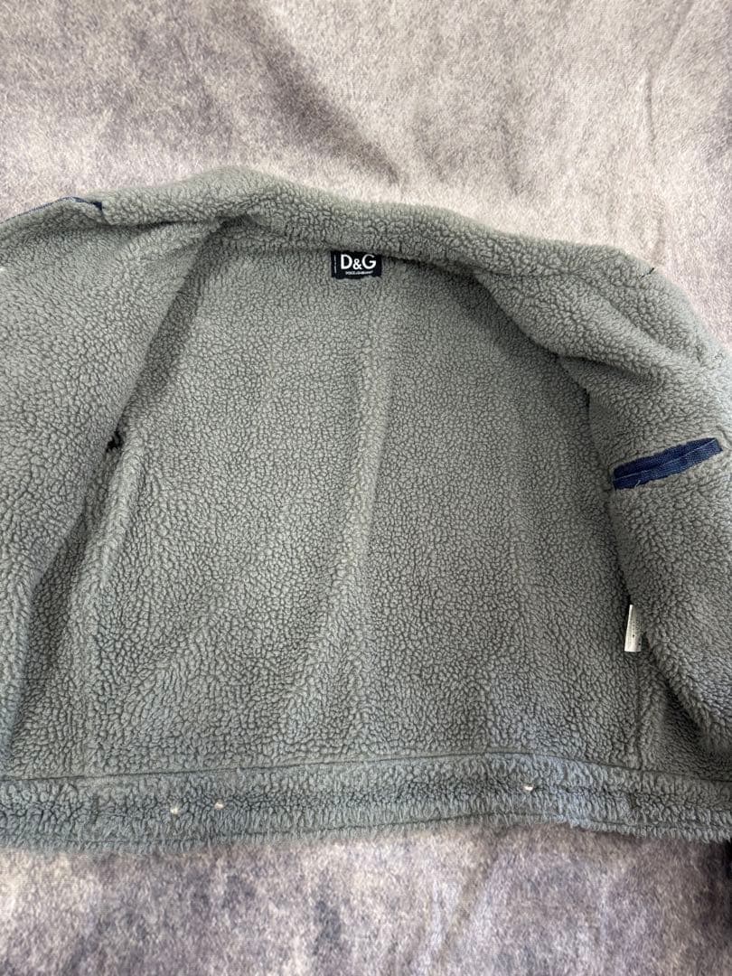 D&G ドルチェアンドガッバーナ　ボアデニムジャケット　イタリア製