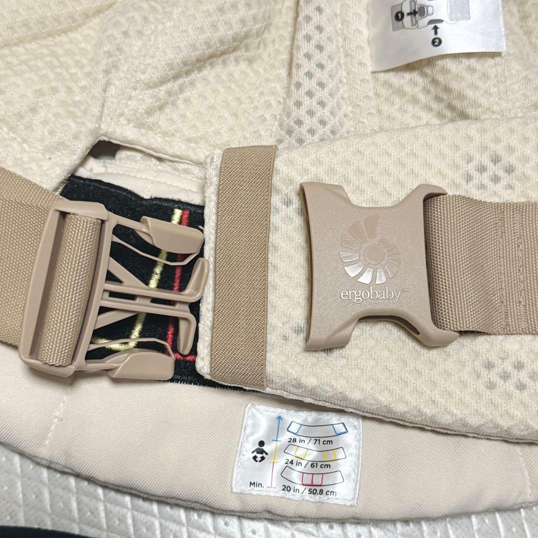 【値下げ】エルゴベビー OMNI BREEZE 抱っこ紐 ナチュラルベージュ