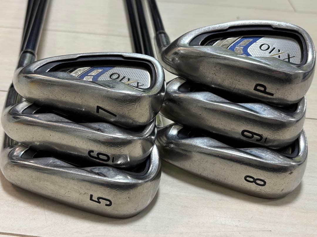 ダンロップ　ゼクシオ9 アイアンセット　6本5〜P