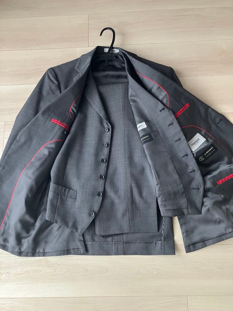 TENORAS スリーピーススーツ Mサイズ グレー系 5セット