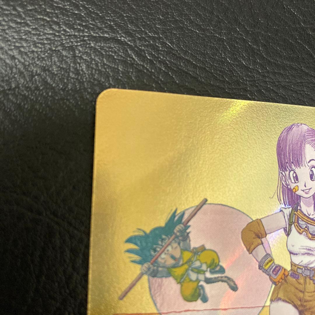 ドラゴンボール　マンガブースター02 エナジーマーカー　E-73 金 ブルマ