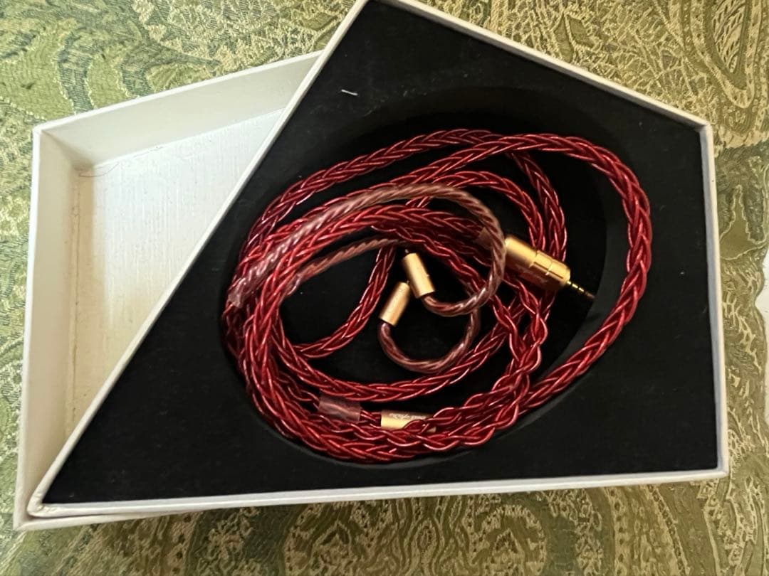 ケーブル・シールド beat audio vermilionMk.2 8wire2.5mmMMcx