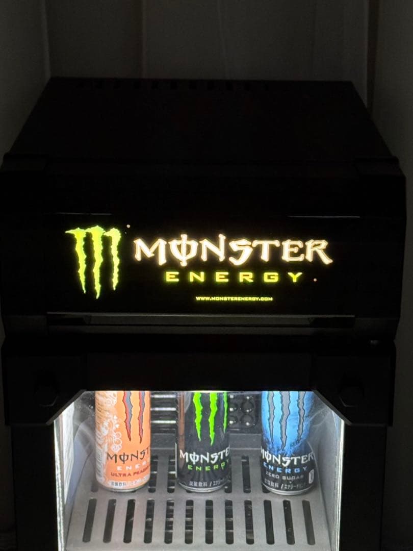 Monster Energy モンスターエナジー 冷蔵庫 冷蔵 ショーケース