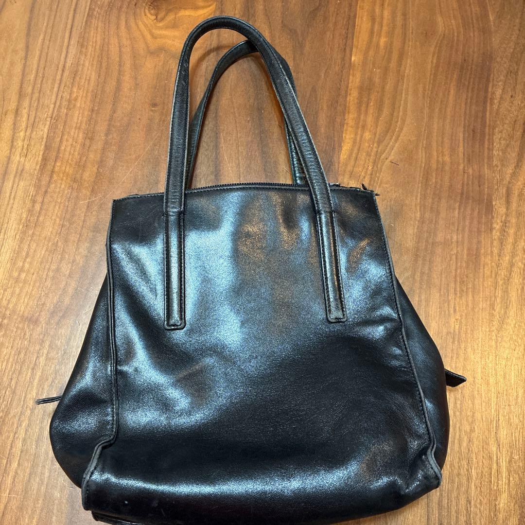 本日値下げ最後の1点⭐︎PRADA レザー ハンドバッグ ブラック