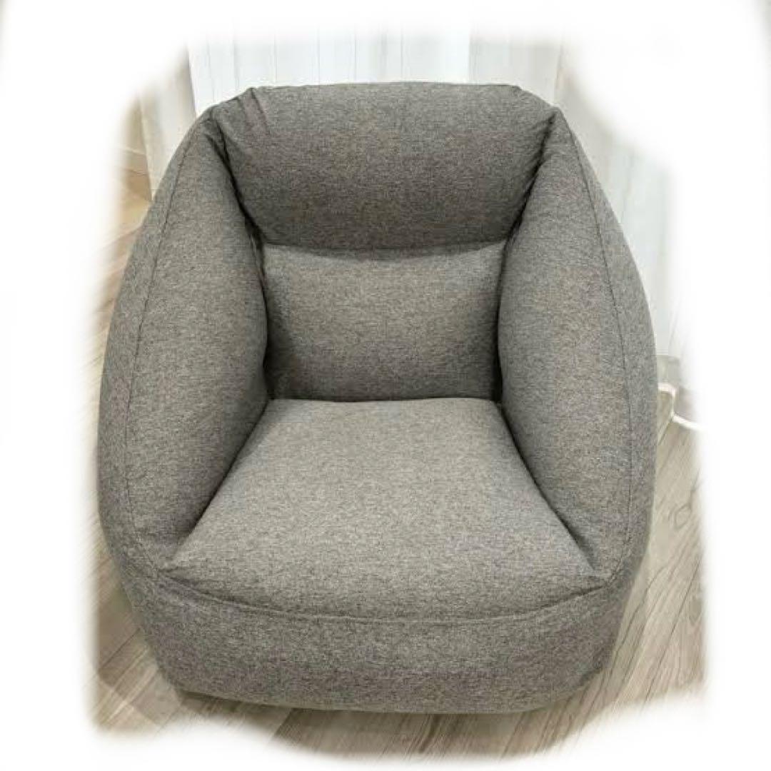 無印良品空気でできたソファ 幅95✕奥行 95x高さ72.5cm ポリエステル