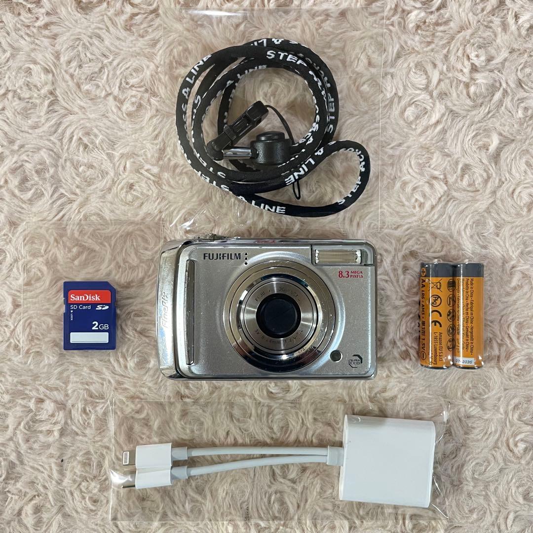 動作確認済✨FUJIFILM FINEPIX A800✨スマホ転送OK 単三電池